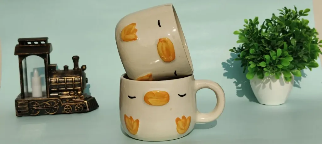 [P06] "Little Quack" Handcrafted Ceramic Duck Mug